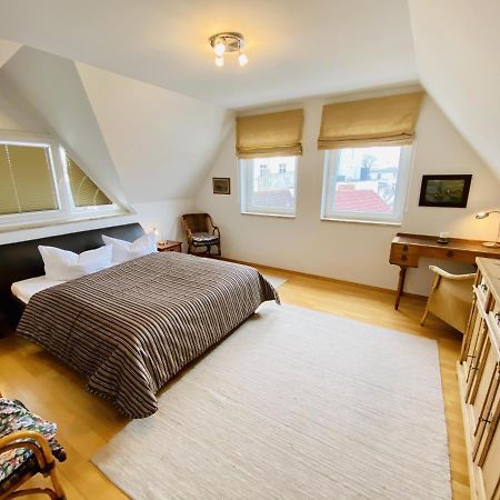 Kapitaenshaus Moewenblick Apartment Rostock Bagian luar foto