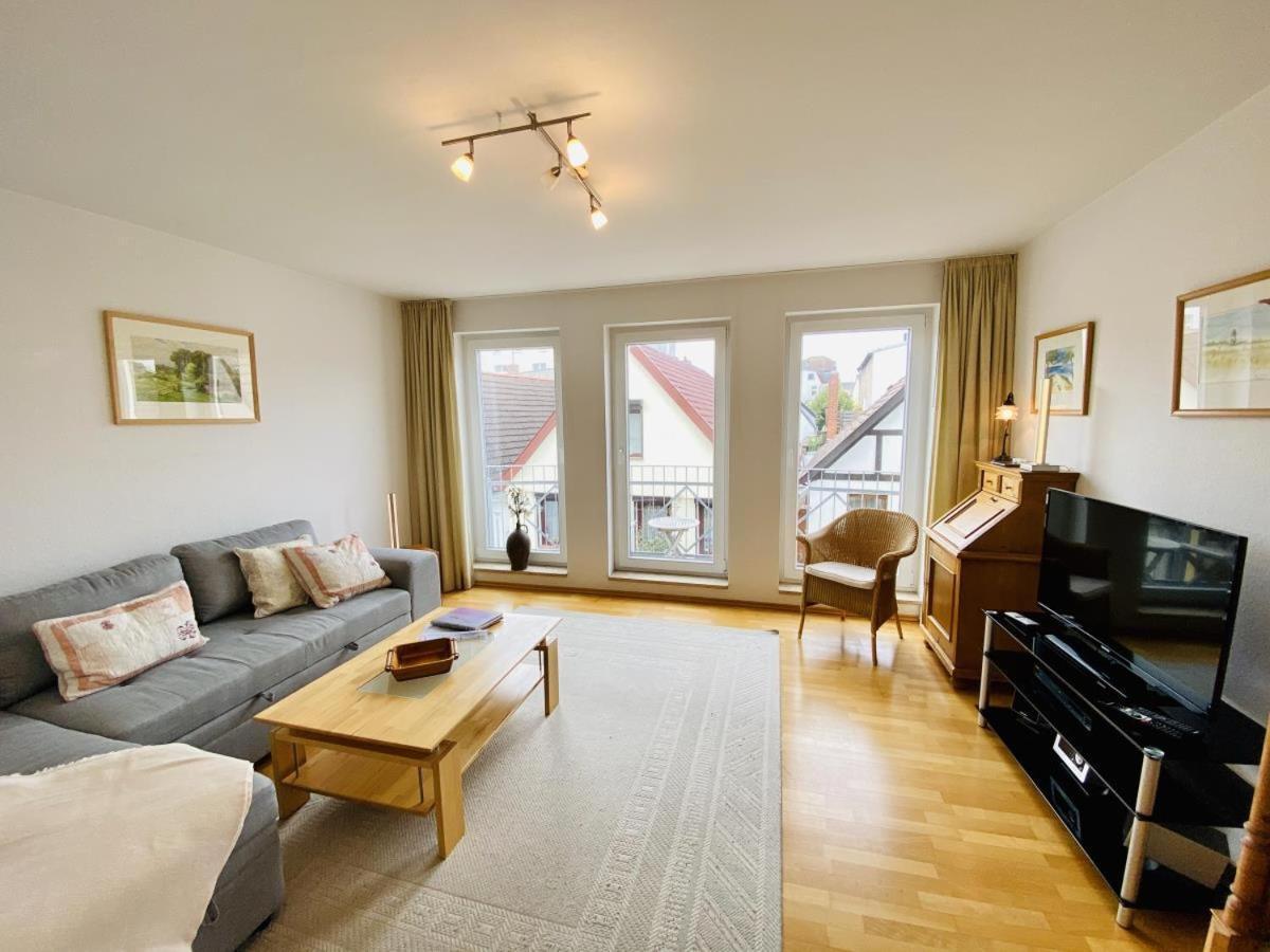 Kapitaenshaus Moewenblick Apartment Rostock Bagian luar foto