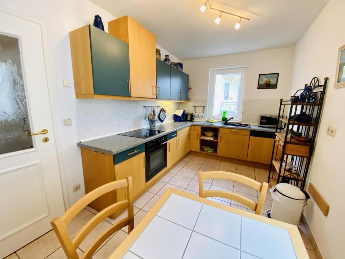 Kapitaenshaus Moewenblick Apartment Rostock Bagian luar foto